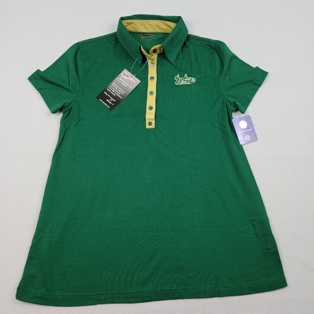 NWT Florida USF Bulls football‎ aline maternity polo